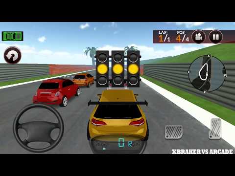 Drive for Speed Simulator: Yellow Golf Driving Mission 1 to 6 Race Mode - AndroidGame