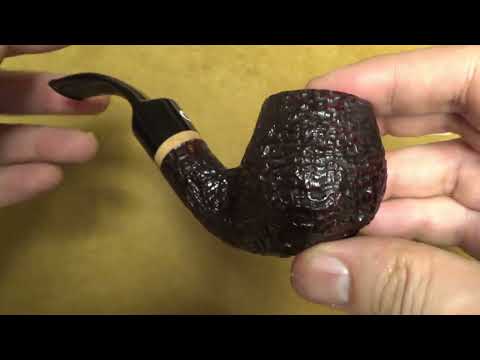 Pipa Il Ceppo gruppo 1 sabbiata - Bent Apple - Filtro 9mm - CE198