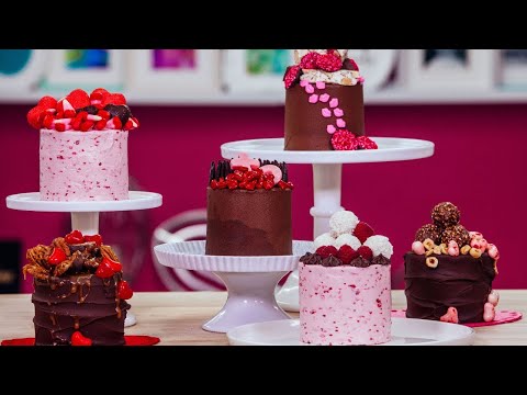 Ultimate Valentine's Day Baking Ideas | Unique Small Treats | How To Cake It Step By Step