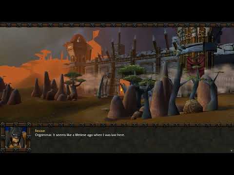Warcraft 3 Reforged: Book of Rexxar - NORMAL - Gates of Orgrimmar - P1 - 01
