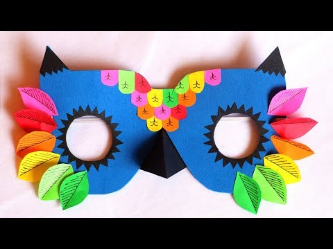 DIY Mask | How to make Owl Mask for kids | Pinterest inspired DIY Animal Mask Video