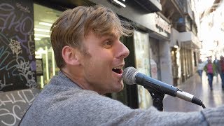 Nick Ferretti: &quot;All Night Long&quot; - Busking Palma