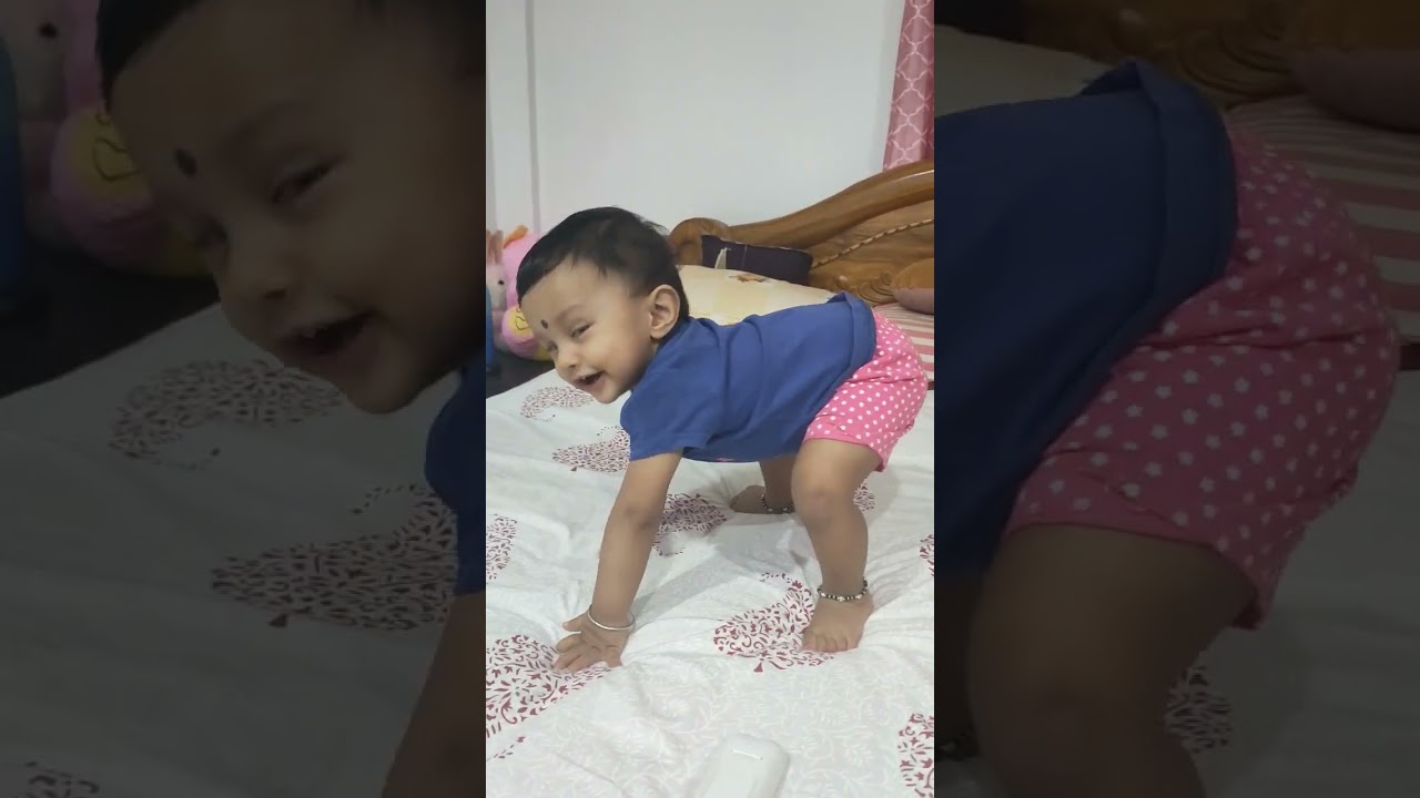 Trying to stand without support❤️#baby#cutebaby#trending#ytshorts#shorts#funny#youtube#smile#happy