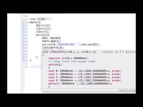 42 : How to Read Values Through ADC Pin | BRiCS AVR TUTORIAL