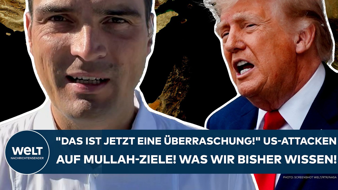 IRAN-KRIEG: "Das ist jetzt eine Überraschung!" US-Attacken auf Mullah-Ziele! Was wir bisher wissen!