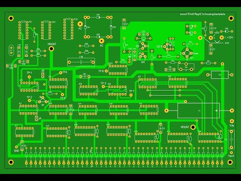 Archer 277-111 frequency counter incl. users manual, remade pcb (2023)