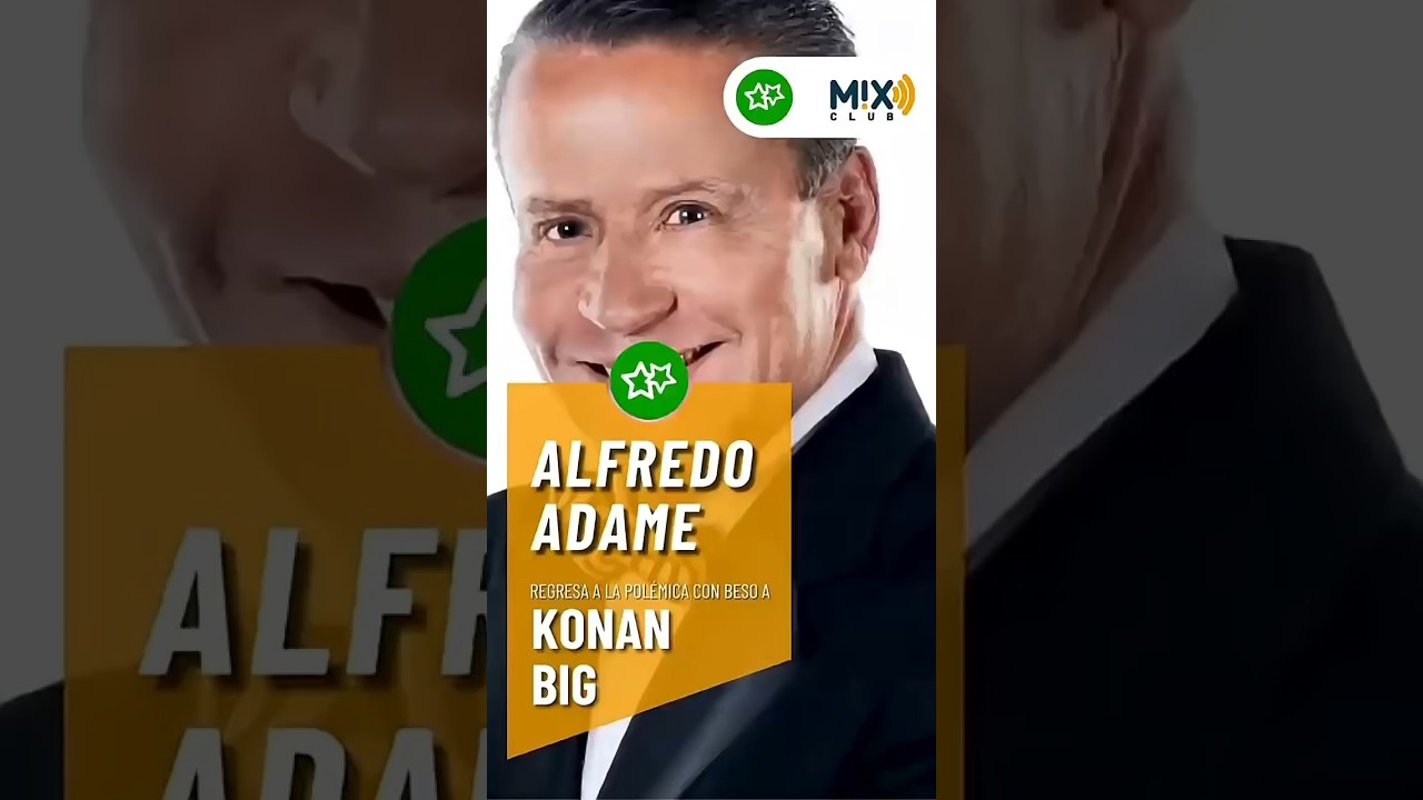 Alfredo Adame y Konan Big se dan tremendo beso en “Jalando Fierro”… ¡y todo quedó grabado!