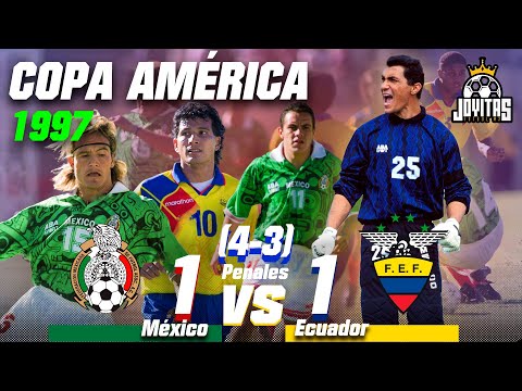 El día que ADOLFO RÍOS hizo lo que JORGE CAMPOS no pudo | México vs Ecuador Copa América 1997