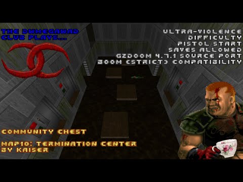DWMegawad Club Playthrough: Community Chest (+MIDI Pack) - MAP10 - Termination Center