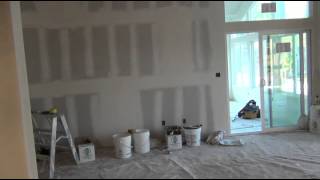 США 548: жуткие кадры со стройплощадки - все в пыли. Пупырышки на стенах появятся сегодня.