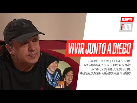 ¡Imperdible! Gabriel #Buono, exasesor de #Maradona, y los secretos más íntimos de la vida de Diego