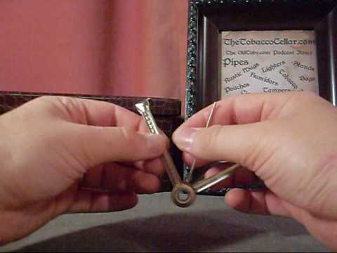 Czech Pipe Tool with Pipe Scoop, Tamper and Pick