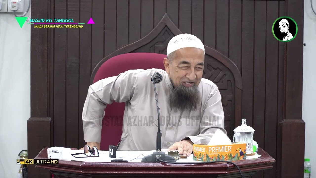 🟡 Koleksi Kuliah Ustaz Azhar Idrus | Masjid Kg. Tanggol, Hulu Terengganu, Terengganu | 4K