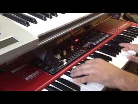 Layering test 4 - Nord Electro 4D + Yamaha PLG150DX + Korg Wavestation SR