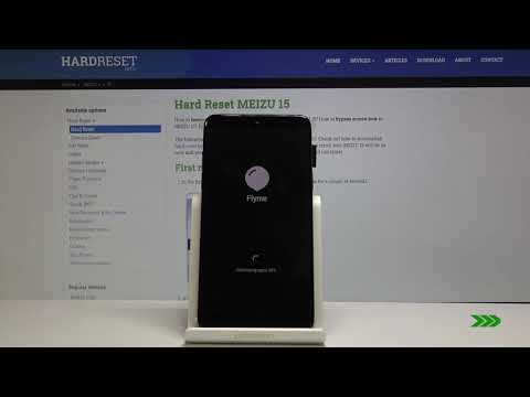 Как сбросить Meizu 15 используя Настройки - Заводские настройки / Стереть данные