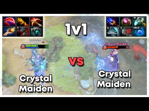 Carry Crystal Maiden vs Support Crystal Maiden