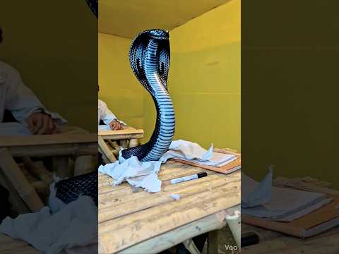 मोंटू  नाग है 🐍😱 #montu #naag #aryansir #school #lesson #shorts