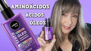 💜SALON LINE ÓLEO TRATA REPARAÇÃO LOW POO