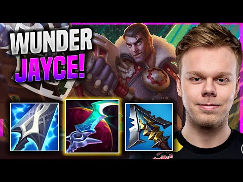 WUNDER IS A BEAST WITH JAYCE TOP! - G2 Wunder Plays Jayce TOP vs Zed! | Season 11