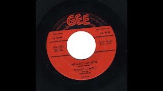 Frankie Lymon &amp; The Teenagers - ABC&#39;s of Love (1956 Doo Wop Gold)