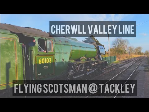 60103 ‘Flying Scotsman’ Steams through Tackley, CVL (13/3/22)