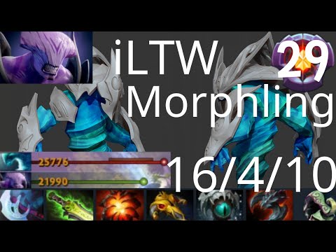 iLTW Morphling vs Faceless Void, Hoodwink, Invoker - dota2
