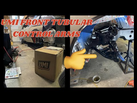 UMI FRONT TUBULAR CONTROL ARMS GOING IN!!! | 1971 CHEVELLE | RESTORATION
