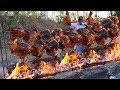 Full Grilled Chicken Recipe Whole Chicken Roast Recipe Without Oven Grandpa Kitchen