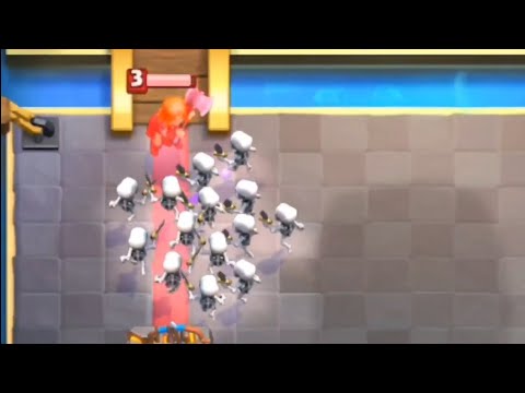 Level 1 Valkyrie VS Level 15 Skeleton army