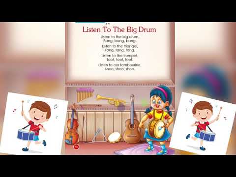 Listen to the Big Drum Rhyme - Our band rhyme