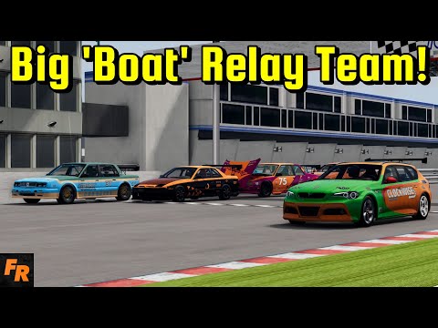 Big 'Boat' Relay Team! - BeamNG Drive