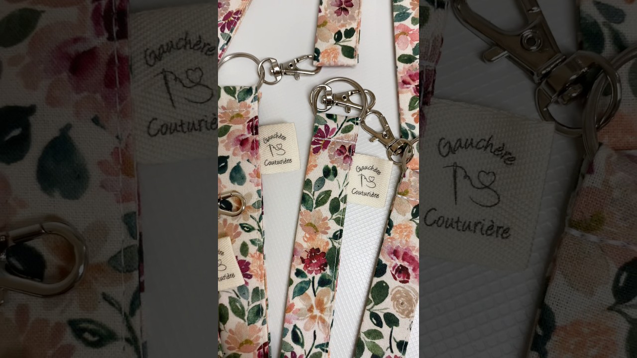 Porte clés ✨🪡 #couture #sewing #accessorie #sewinghacks #smallbusiness