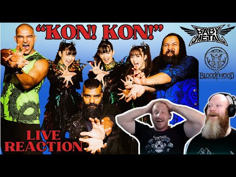 I Finally Made Huxy A BABYMETAL FAN!! "Kon! Kon!" BABYMETAL ft. BLOODYWOOD! Reaction #babymetal