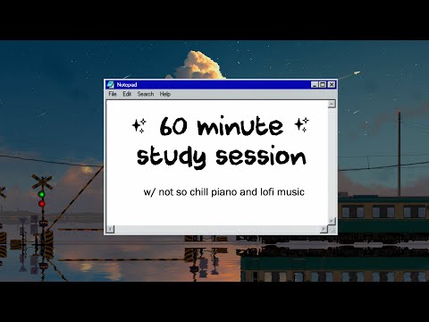 ✨speedrunning your assignments like an academic weapon i know you are /not so chill piano/lofi songs