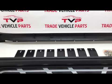 Fits Kia Sportage QL 2016-2021 Running Boards Side Steps Stylish Design video