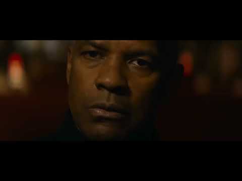 Trailer frame: hardware aisles foreshadowing the booby-trapped finale where score pulses tighten