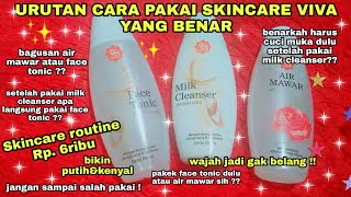 Download lagu CARA MENGGUNAKAN VIVA MILK CLEANSER DAN FACE TONIC BENGKUANG UNTUK KULIT NORMAL YANG BENAR mp3