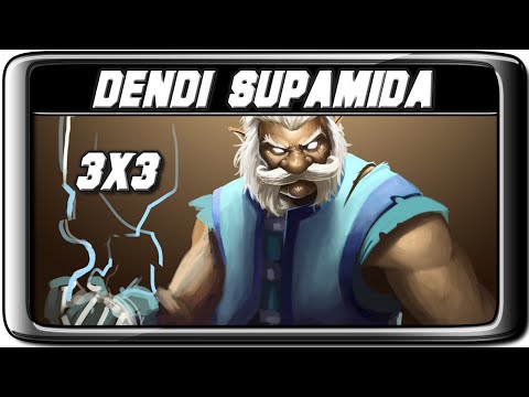 Dendi Zeus Supamida Dota 2 Gameplay