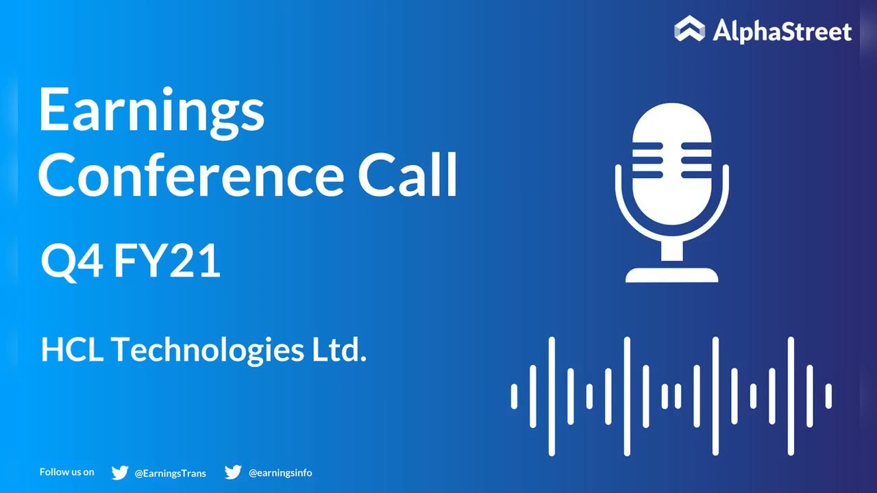HCLTECH Stock | HCL Technologies Ltd Q4 FY21 Earnings Call