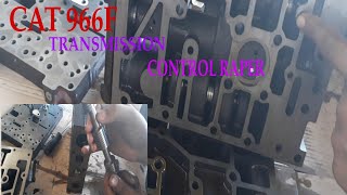 CAT 966F-2 How To Raper Transmission Control valve. URDU/HINDI.