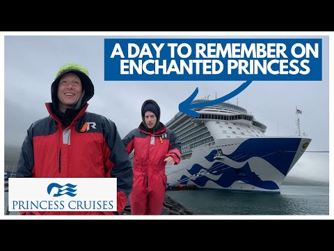We see WHALES in AKUREYRI on ENCHANTED PRINCESS - DAY 8 VLOG