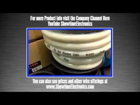 New Double 00 Gauge Power Wire