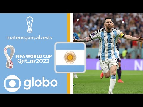 Gol Messi Com Trilha de Gol da Globo - Versão TV Globo