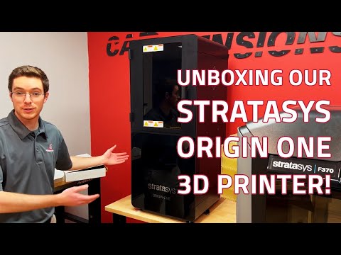 Unboxing The All New ORIGIN ONE 3D Printer By Stratasys