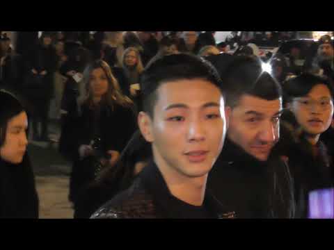 Kim Ji Soo 김지수 @ Paris 27 february 2018 Fashion Week show Saint Laurent / février #PFW