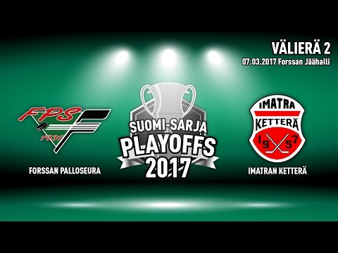 SUOMI-SARJA PLAYOFFS 2016-2017: Välierä 2 07.03.2017 FPS - Ketterä 1-3