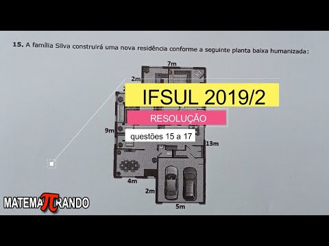 RESOLUÇÃO IFSUL 2019/2: questões 15 a 17