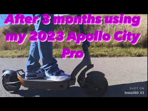 3 months review on my 2023 Apollo city pro