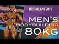 Mr Thailand 2019: Solo Performances Men's Bodybuilding 80KG (Final)