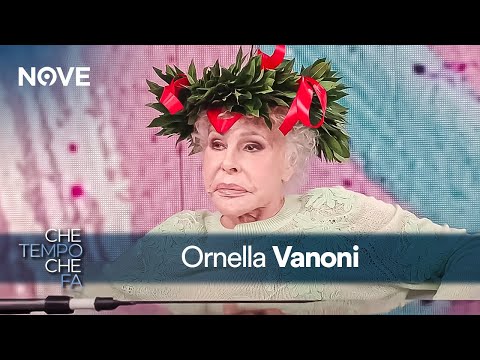 Ornella Vanoni e gli esercizi con il bastone | Che tempo che fa